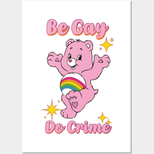 Be Gay - LGBTQ - Innocent Cartoon Meme Design Posters and Art